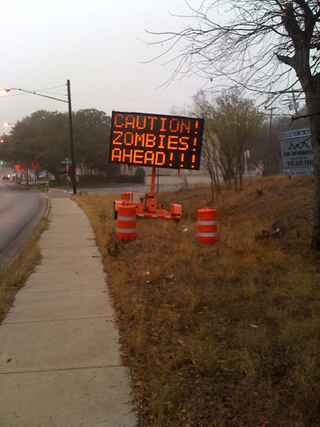 Illustration for article titled Hacked Electronic Road Sign Mega-Gallery